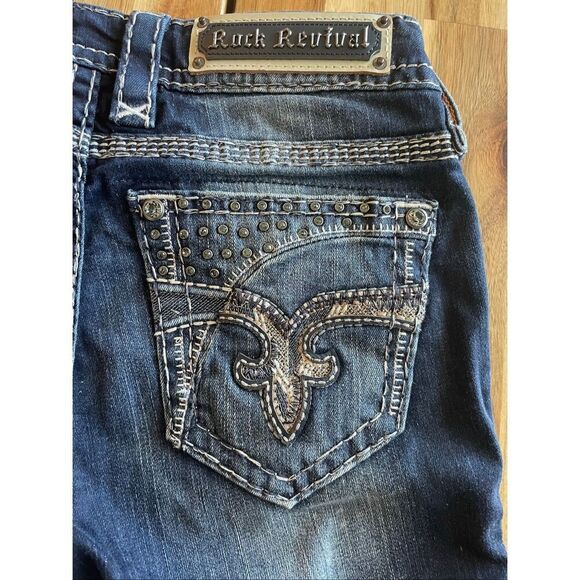 ROCK REVIVAL JISELLE SKINNY JEANS - Picture 4 of 7